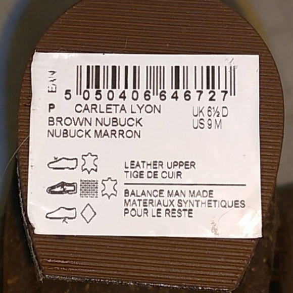 *SALE NWOB Clarks Carleta Lyon Leather Booties - Picture 10 of 13